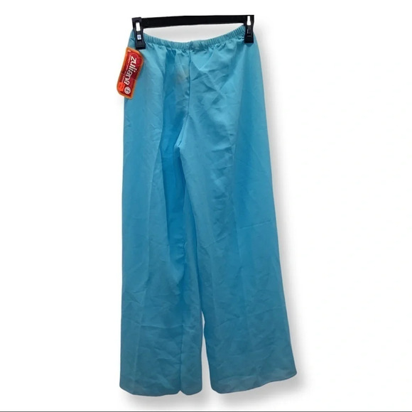 Zuliana Size Small Teal Sheer Swimsuit Cover Up Pants. Made In USA. New With Tag - Picture 2 of 4